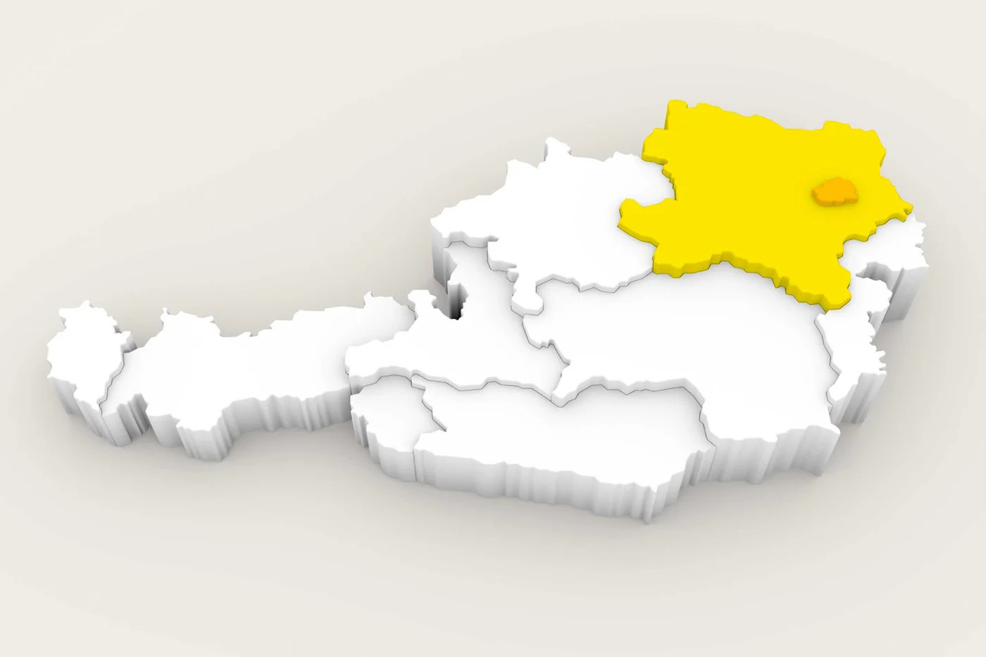 Grafik Beteiligungsstandorte Niederösterreich-Wien