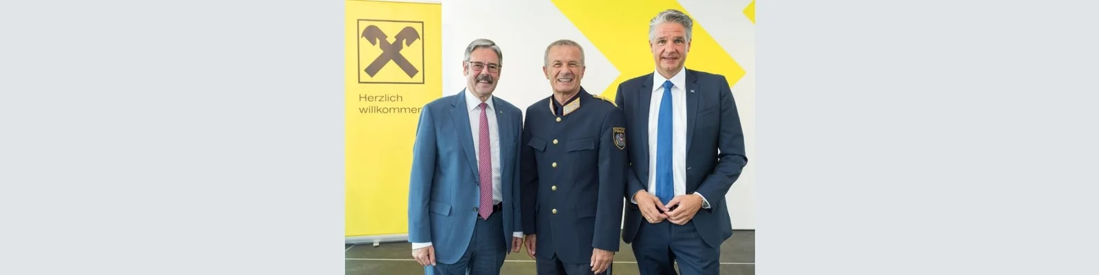 v.l.n.r. Erwin Hameseder, Franz Popp, Stefan Jauk  