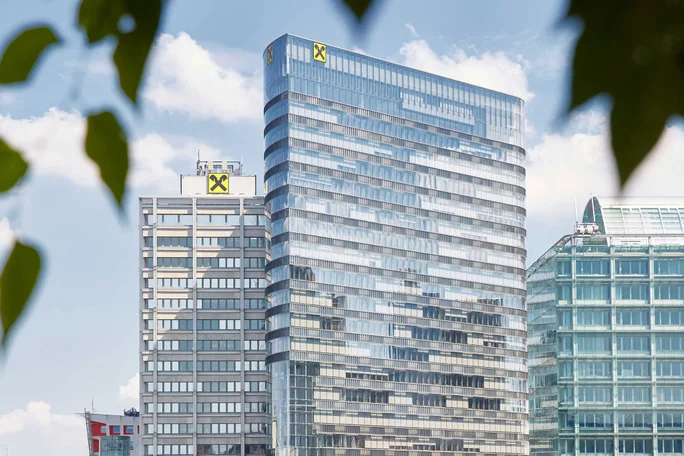 Aussenansicht Raiffeisenhaus Wien