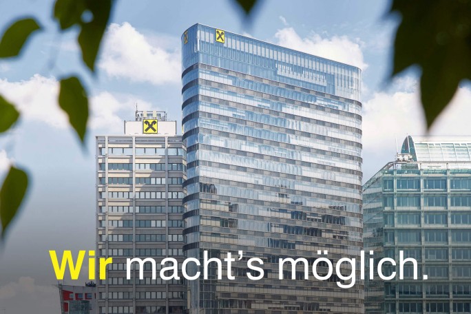 Aussenansicht Raiffeisenhaus Wien