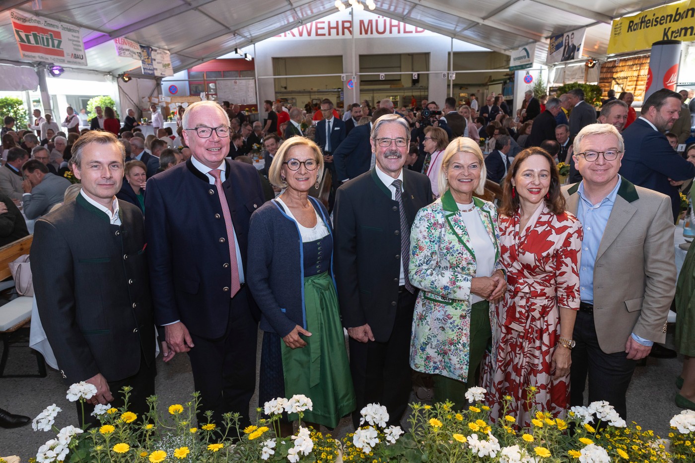 Martin Hauer, Stephan Pernkopf, Johanna Mikl-Leitner, Erwin Hameseder, Klaudia Tanner, Doris Berger-Grabner, Michael Höllerer