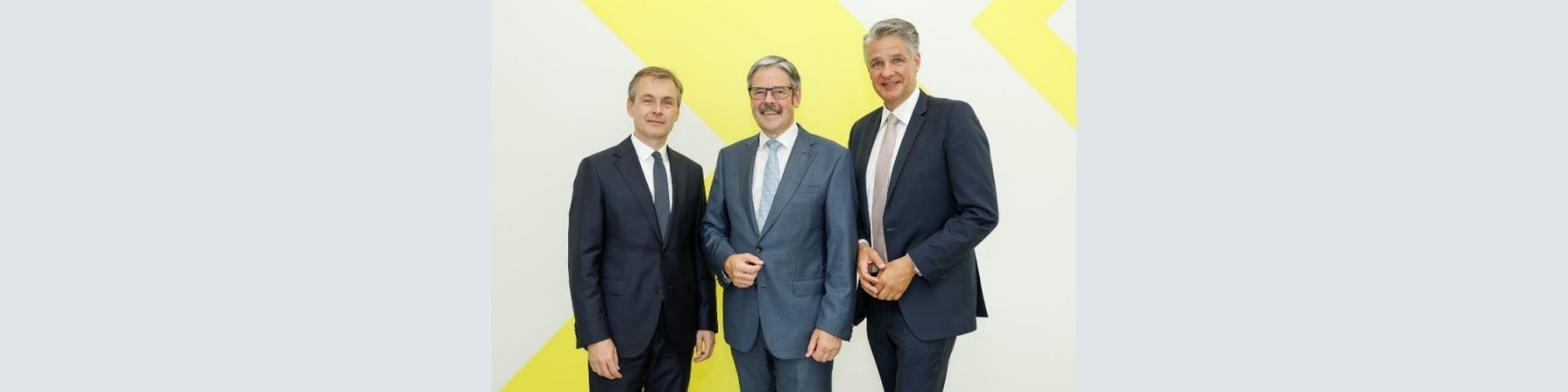 Martin Hauer, Erwin Hameseder und Stefan Jauk