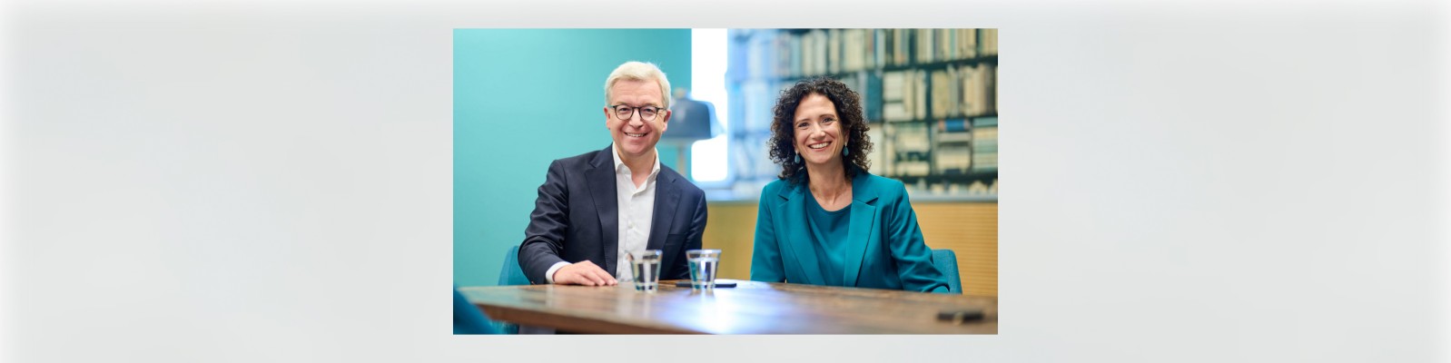 Generaldirektor Michael Höllerer und Geschäftsleiterin Claudia Süssenbacher