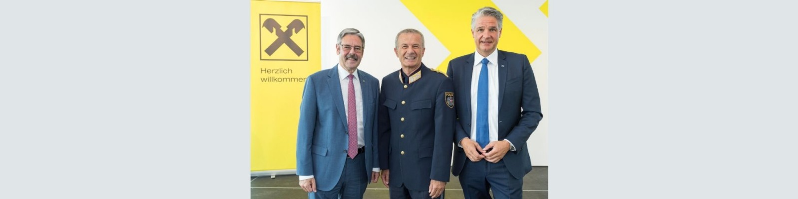 v.l.n.r. Erwin Hameseder, Franz Popp, Stefan Jauk  