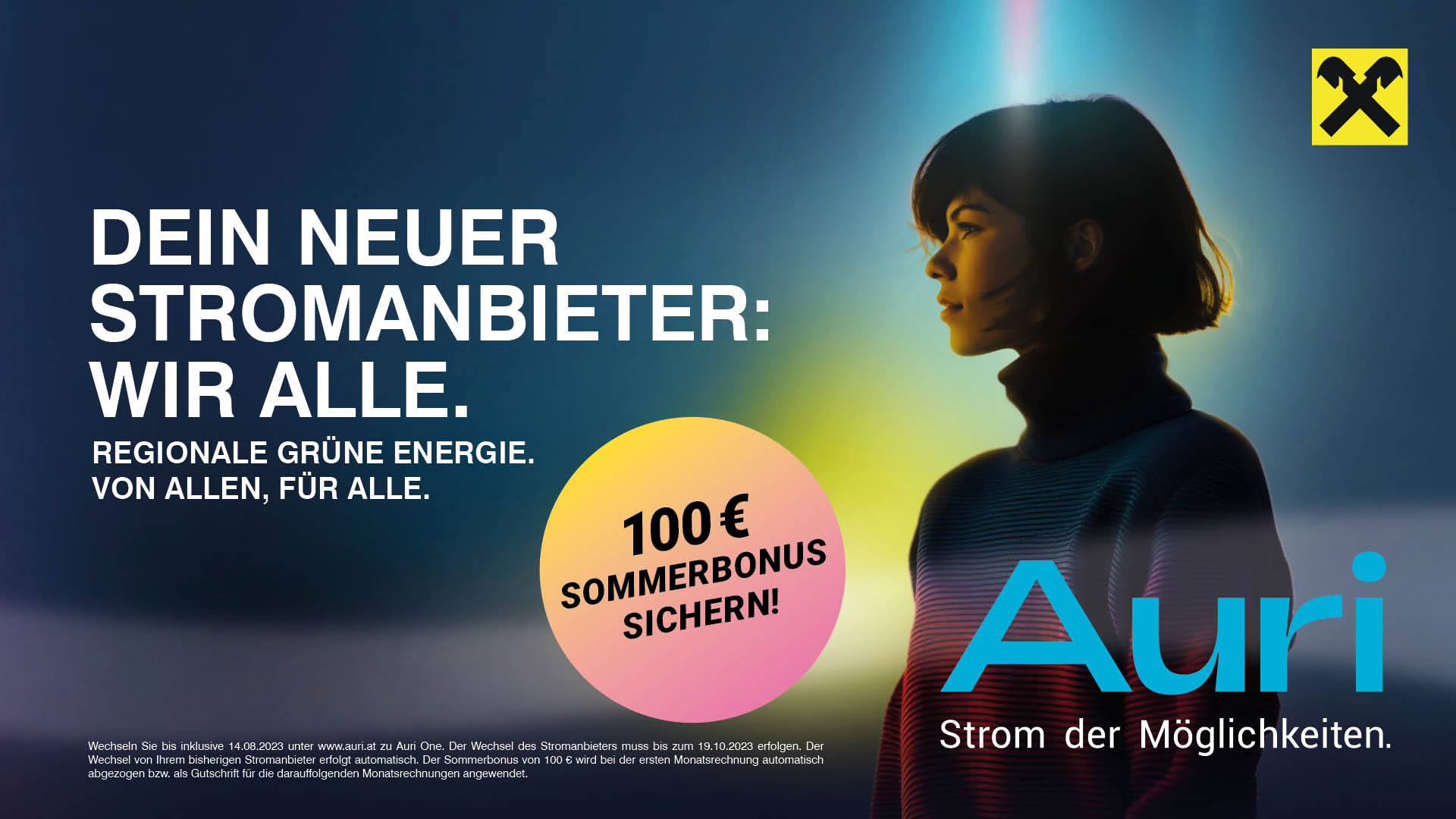 "Auri One" mit 100 Euro Sommerbonus