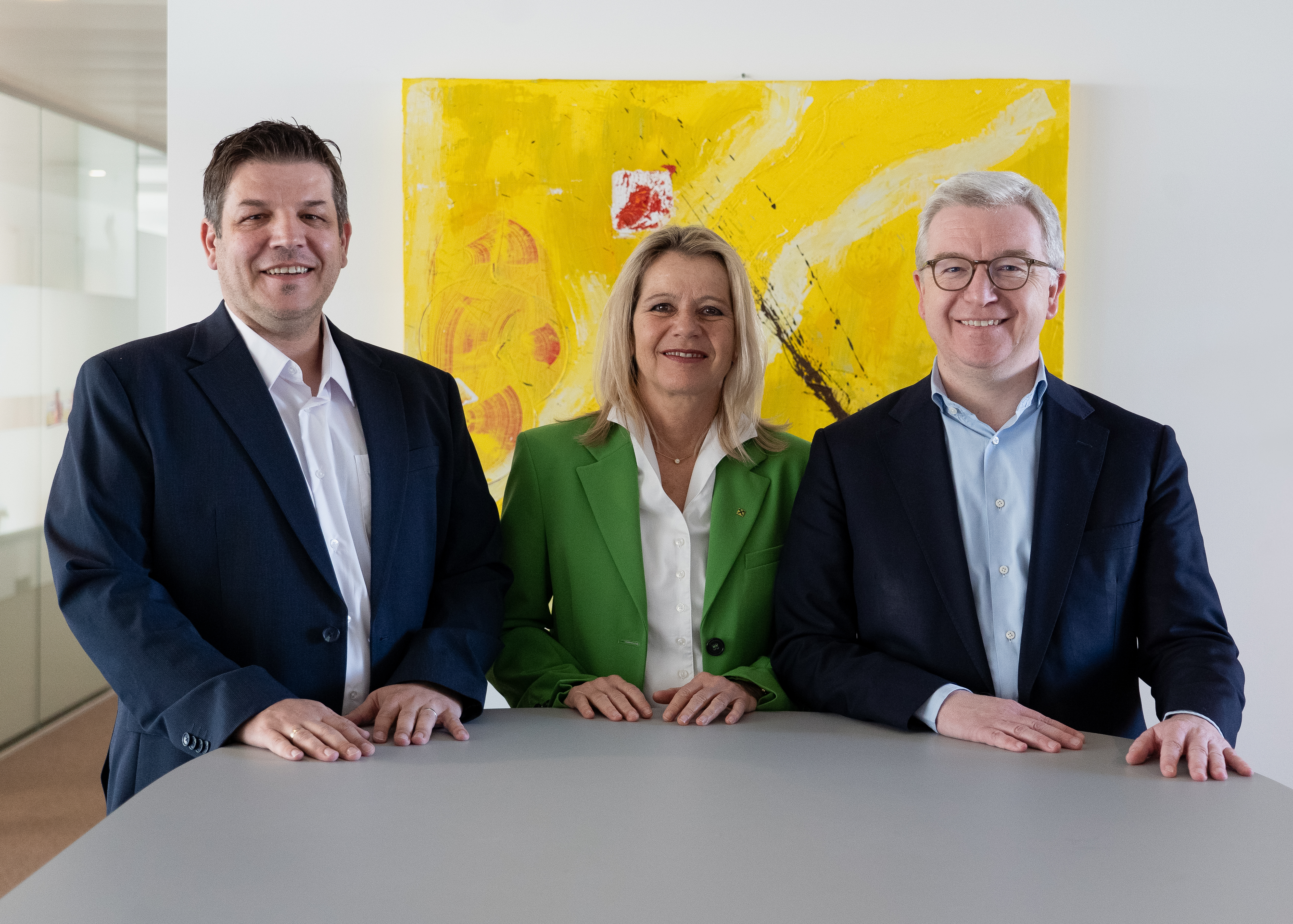 enlion, Andreas Schneemann, Eva Fugger und Michael Höllerer c Raiffeisen NÖ-Wien